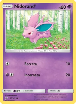 Nidoran♂ (Gioco di Squadra #57/181)