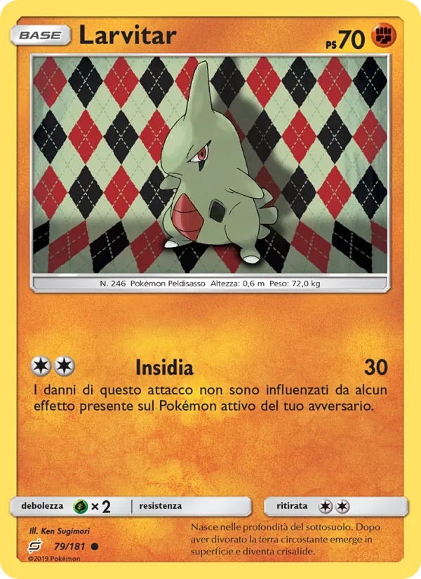 Larvitar (Team Up #79/181)