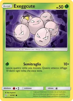 Exeggcute (Gioco di Squadra #8/181)