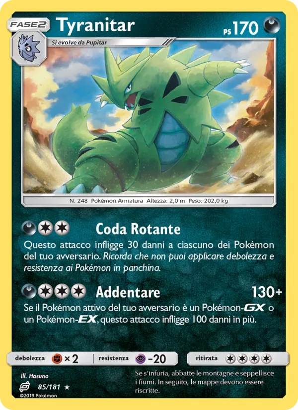 Tyranitar (Team Up #85/181)