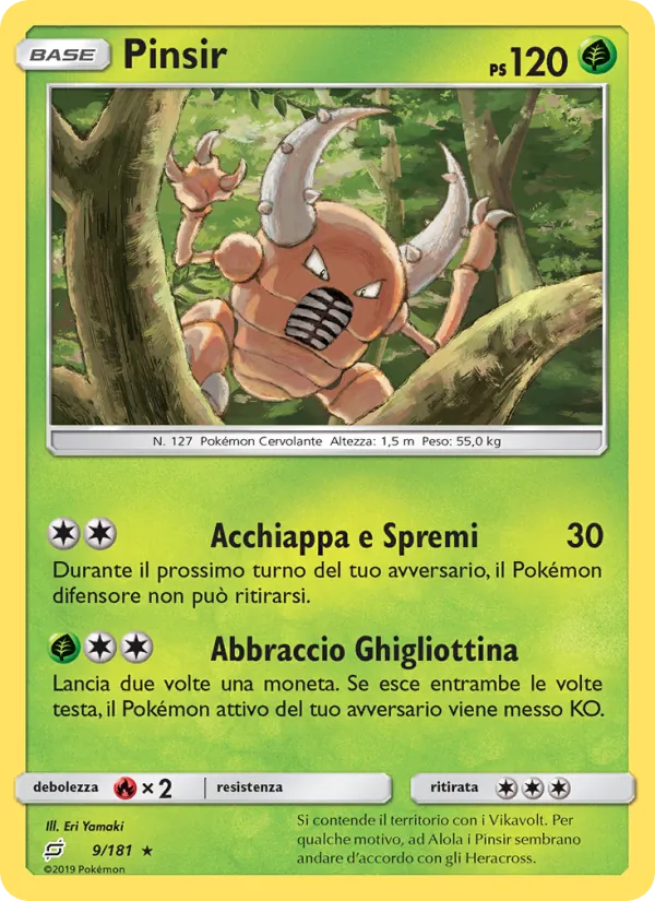 Pinsir (Gioco di Squadra #9/181)