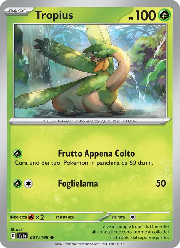 Tropius (Scarlatto e Violetto #007/198)