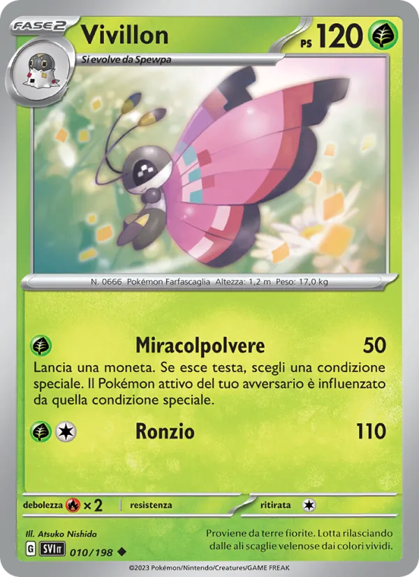 Vivillon (Scarlatto e Violetto #010/198)