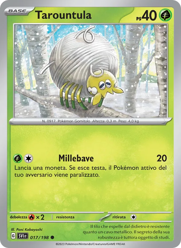 Tarountula (Scarlatto e Violetto #017/198)