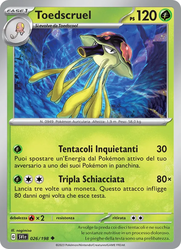 Toedscruel (Scarlatto e Violetto #026/198)