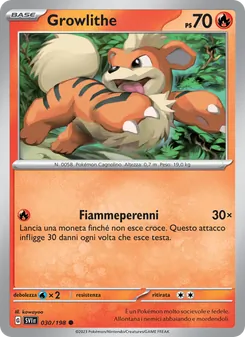 Growlithe (Scarlatto e Violetto #030/198)