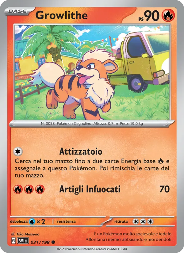 Growlithe (Scarlet & Violet #031/198)