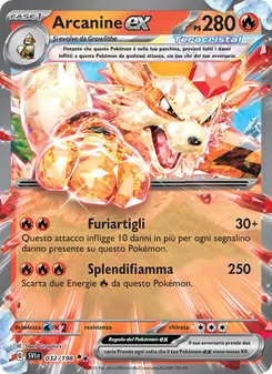Arcanine-ex (Scarlatto e Violetto #032/198)
