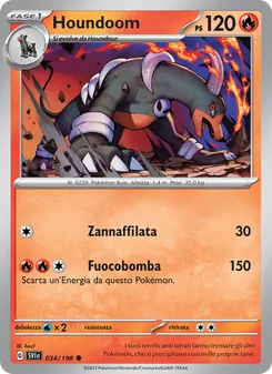 Houndoom (Scarlatto e Violetto #034/198)