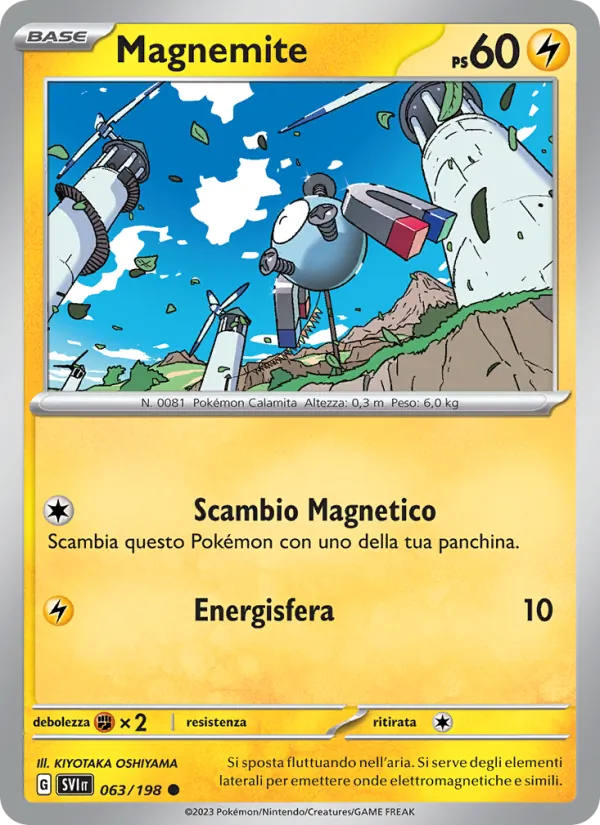 Magnemite (Scarlet & Violet #063/198)