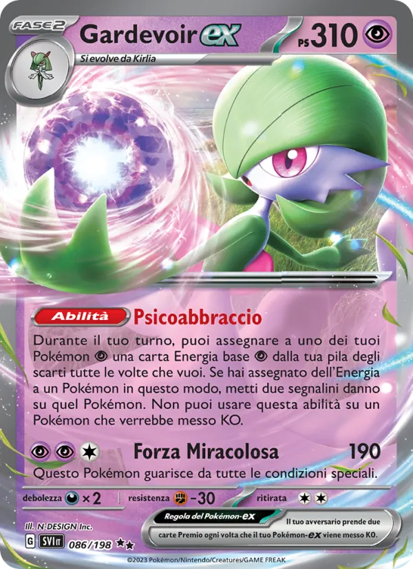 Gardevoir-ex (Scarlatto e Violetto #086/198)