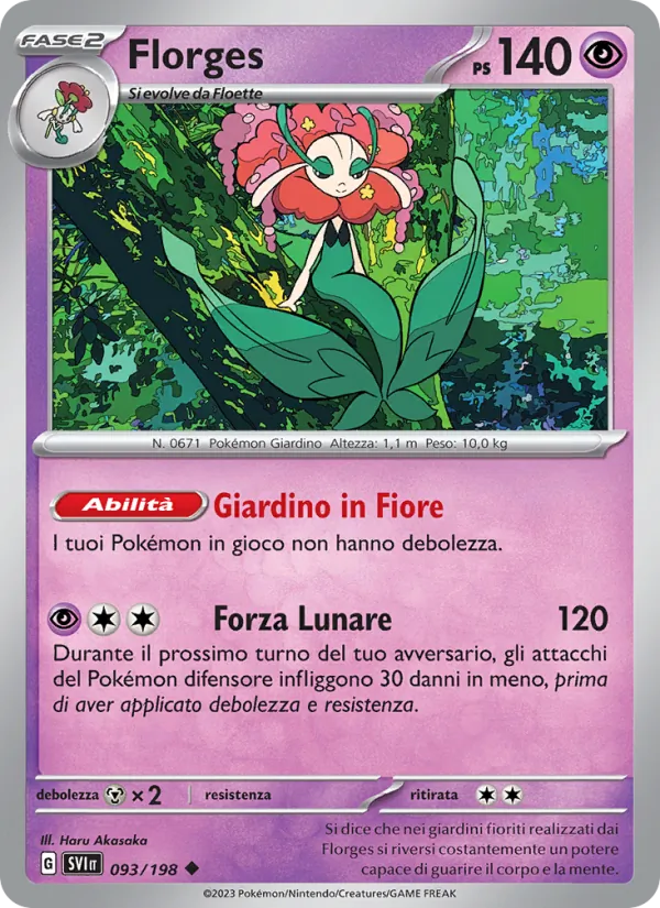 Florges (Scarlatto e Violetto #093/198)