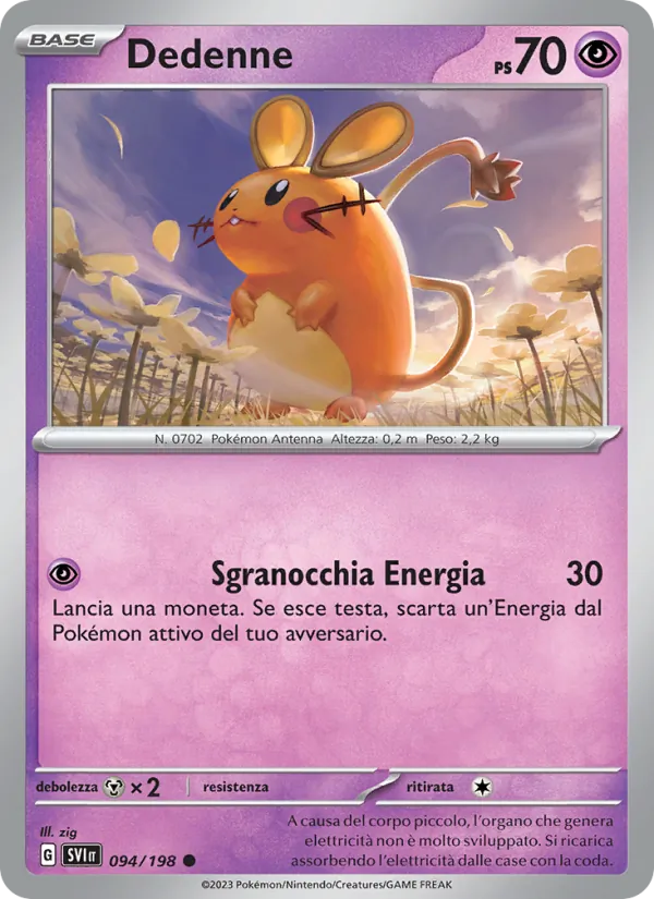 Dedenne (Scarlatto e Violetto #094/198)