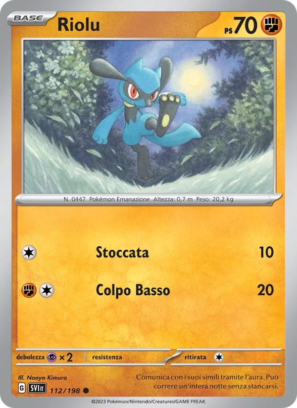 Riolu (Scarlet & Violet #112/198)