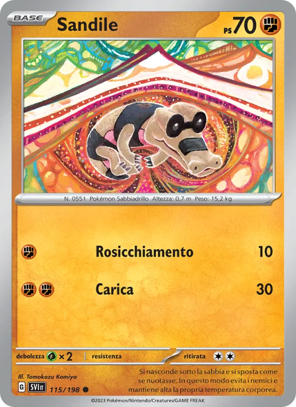 Sandile (Scarlet & Violet #115/198)