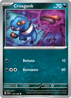 Croagunk (Scarlatto e Violetto #130/198)