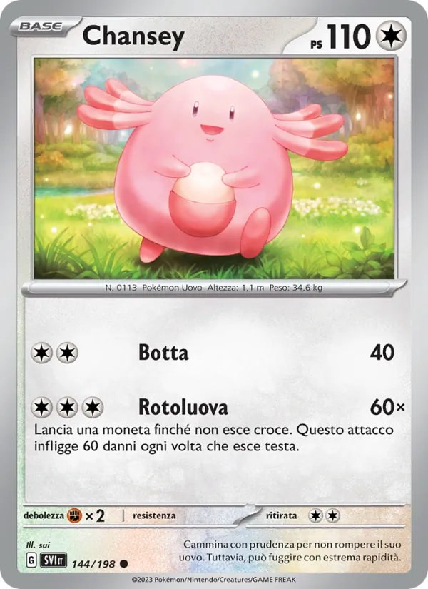Chansey (Scarlet & Violet #144/198)