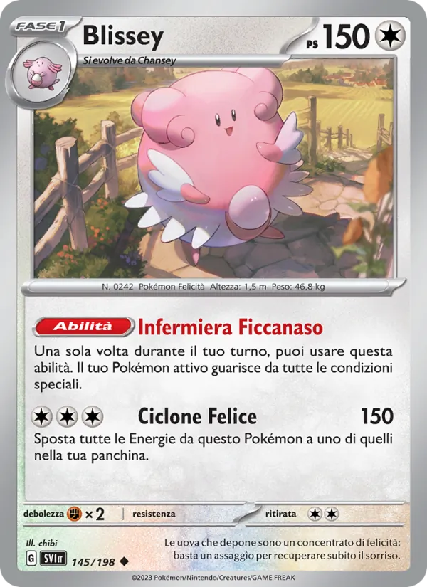 Blissey (Scarlatto e Violetto #145/198)