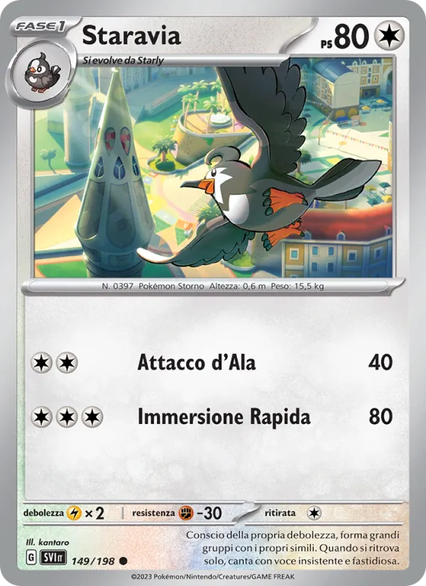 Staravia (Scarlet & Violet #149/198)