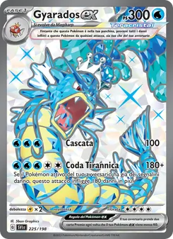 Gyarados-ex (Scarlatto e Violetto #225/198)