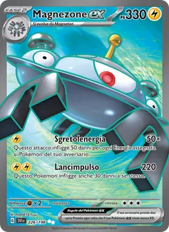 Magnezone-ex (Scarlatto e Violetto #226/198)