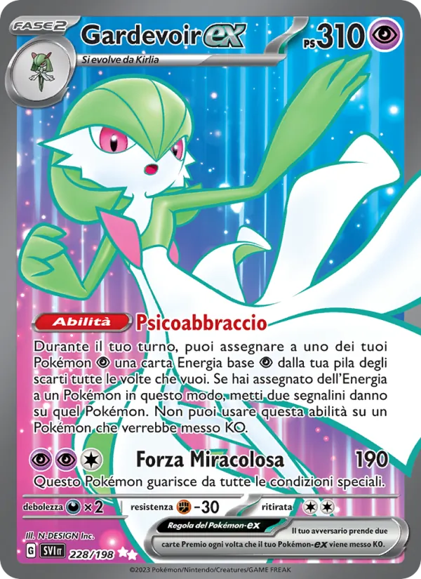 Gardevoir-ex (Scarlet & Violet #228/198)