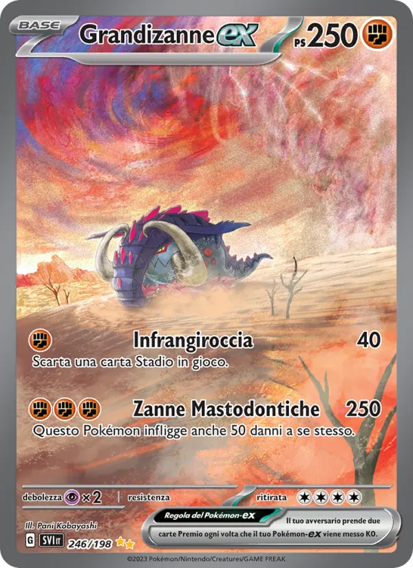 Grandizanne-ex (Scarlet & Violet #246/198)