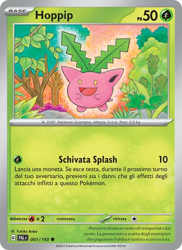 Hoppip (Evoluzioni a Paldea #001/193)