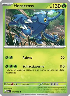 Heracross (Evoluzioni a Paldea #006/193)