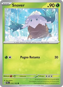 Snover (Evoluzioni a Paldea #010/193)