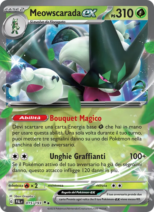 Meowscarada-ex (Evoluzioni a Paldea #015/193)