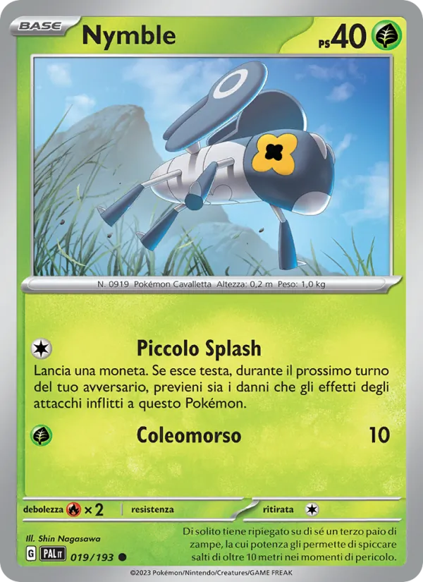 Nymble (Evoluzioni a Paldea #019/193)