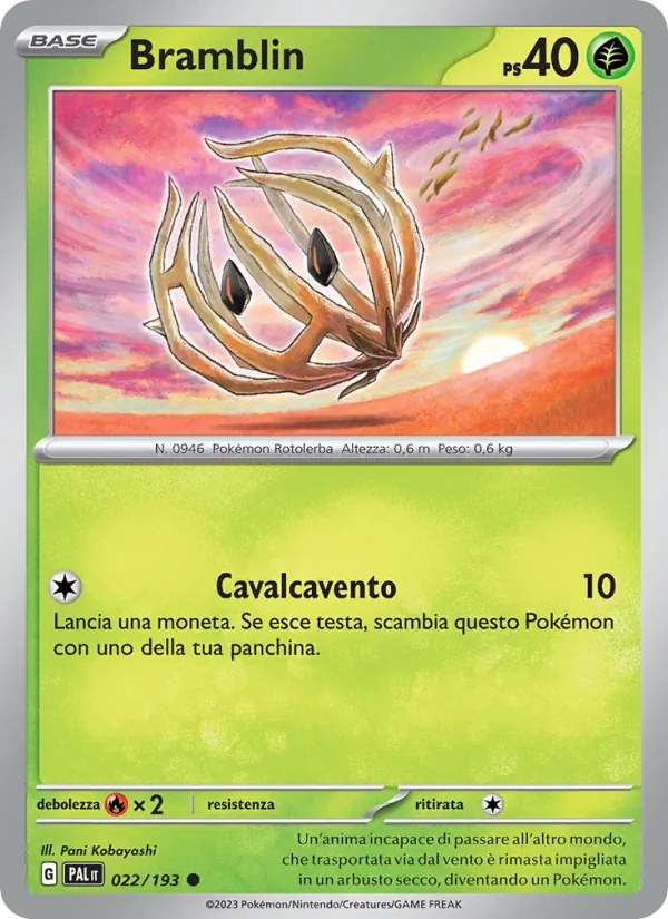Bramblin (Paldea Evolved #022/193)