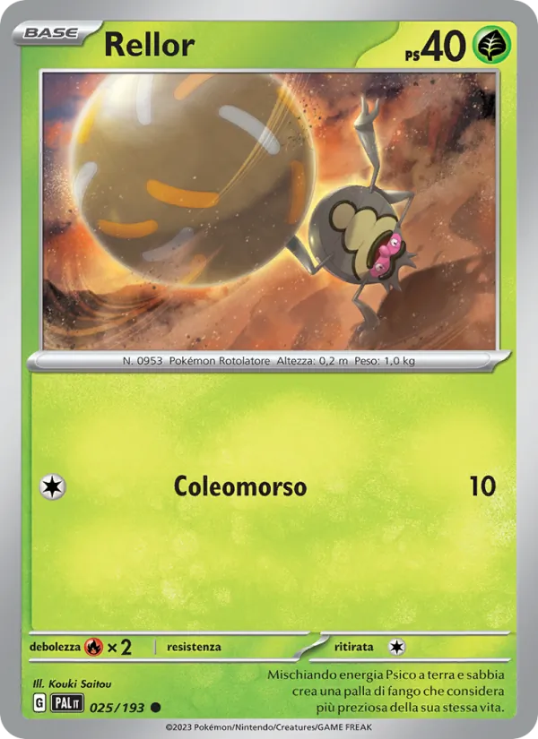 Rellor (Evoluzioni a Paldea #025/193)