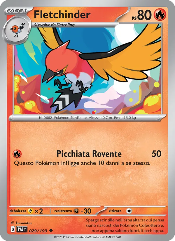 Fletchinder (Paldea Evolved #029/193)