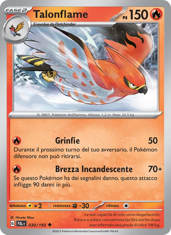 Talonflame (Paldea Evolved #030/193)