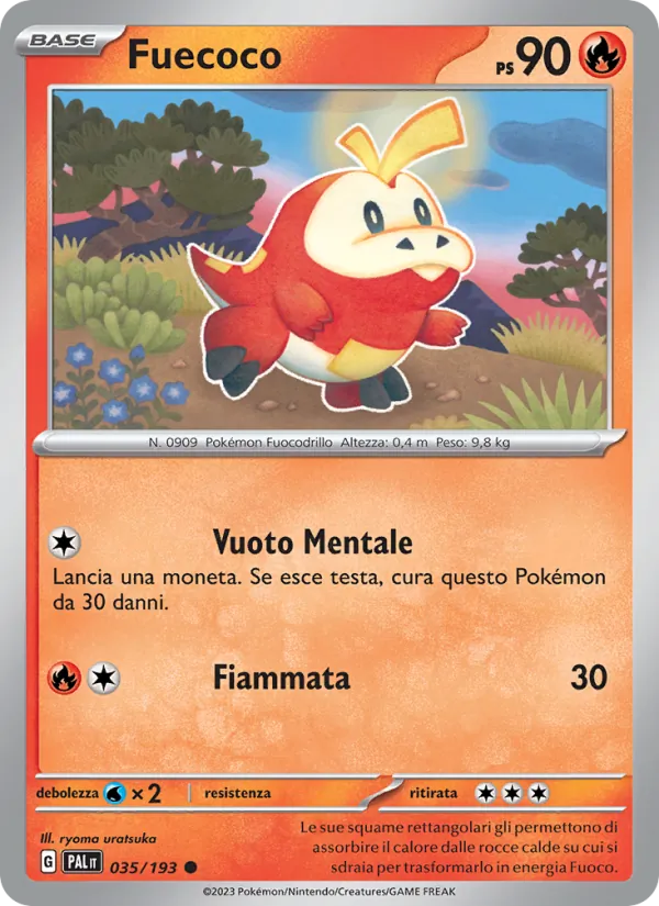 Fuecoco (Evoluzioni a Paldea #035/193)