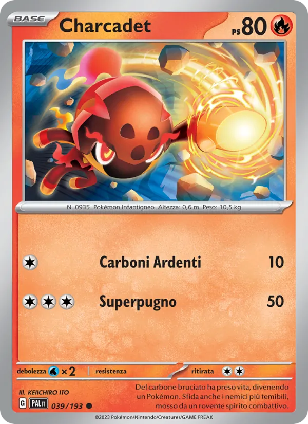 Charcadet (Evoluzioni a Paldea #039/193)