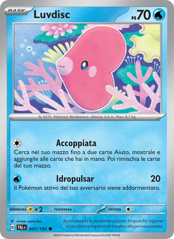 Luvdisc (Evoluzioni a Paldea #047/193)