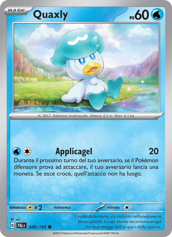 Quaxly (Paldea Evolved #049/193)