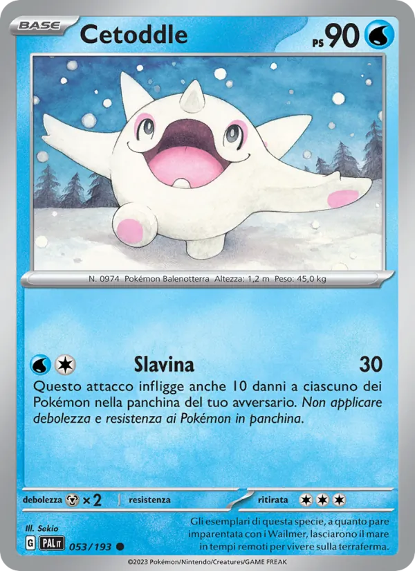 Cetoddle (Paldea Evolved #053/193)