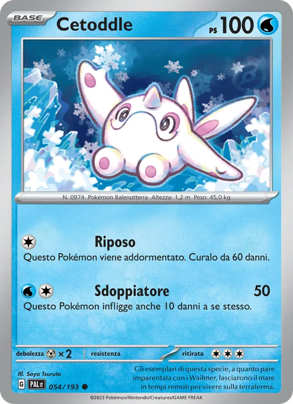 Cetoddle (Paldea Evolved #054/193)