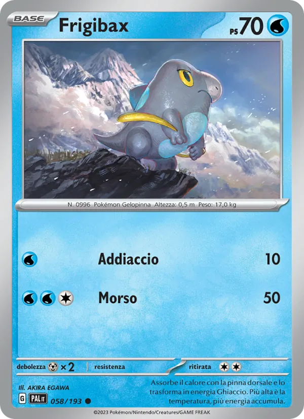 Frigibax (Paldea Evolved #058/193)