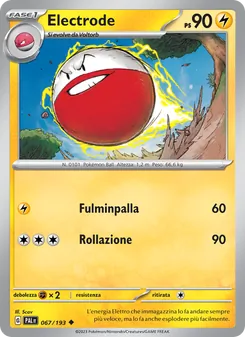 Electrode (Evoluzioni a Paldea #067/193)