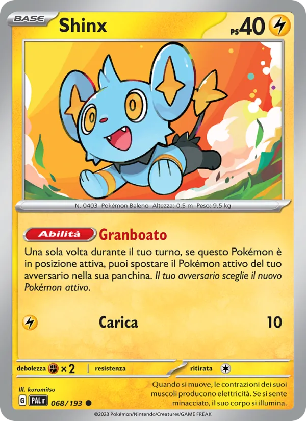 Shinx (Evoluzioni a Paldea #068/193)