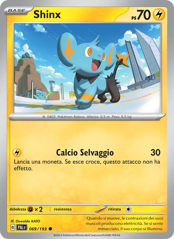 Shinx (Evoluzioni a Paldea #069/193)