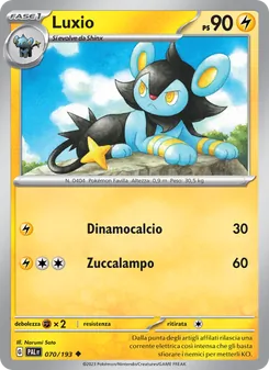 Luxio (Evoluzioni a Paldea #070/193)
