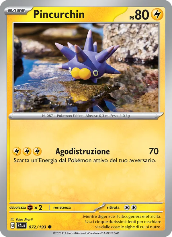 Pincurchin (Paldea Evolved #072/193)