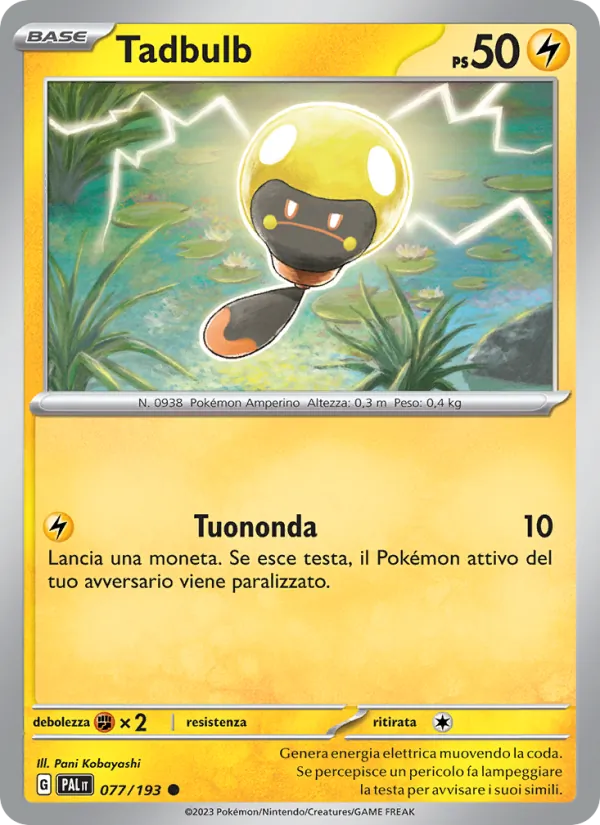 Tadbulb (Paldea Evolved #077/193)