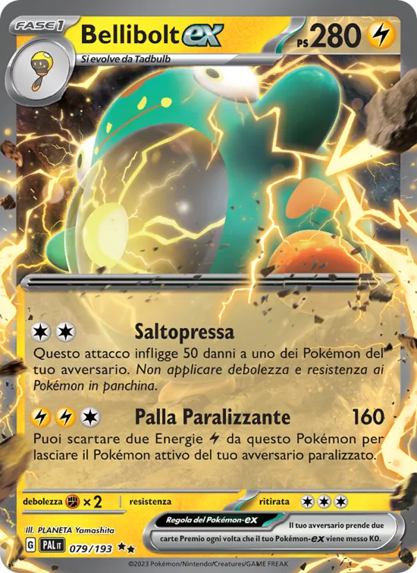Bellibolt-ex (Evoluzioni a Paldea #079/193)